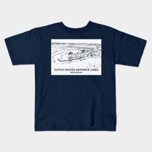 Dutch Water Defence Lines - Netherlands Kids T-Shirt